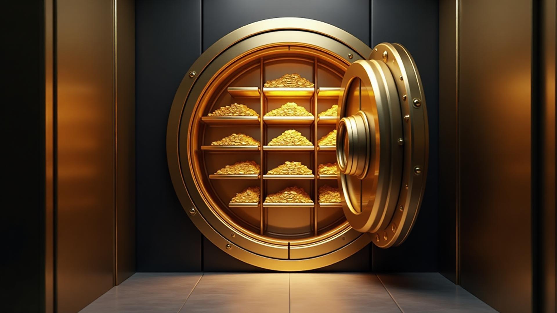 Secure vault door with advanced locking mechanism